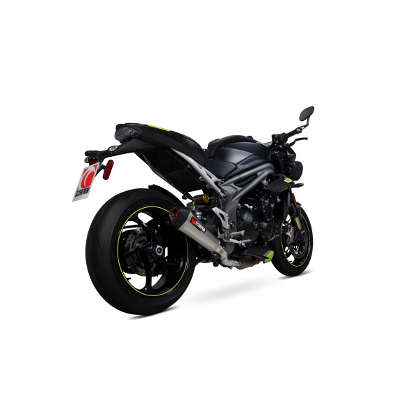 Scorpion Exhaust Triumph Speed Triple R / Speed Triple S / Speed Triple RS 2018 - 2020 Serket Taper Slip-on Titanium Sleeve